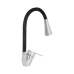 Змішувач для кухні Lidz Tani 008F3 з гнучким виливом (k40) LDTAN008F3BCR39484 Chrome/Black