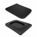 Унітаз підвісний Qtap Gemini Ultra Quiet 485×340×350 мм, Matt Black, з сидінням Slim Duroplast / Soft-close / Quick Release QTGEM28BLM50505