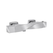 Змішувач для душу Qtap Zkrouceny термостатичний QTZKR40T105C Chrome