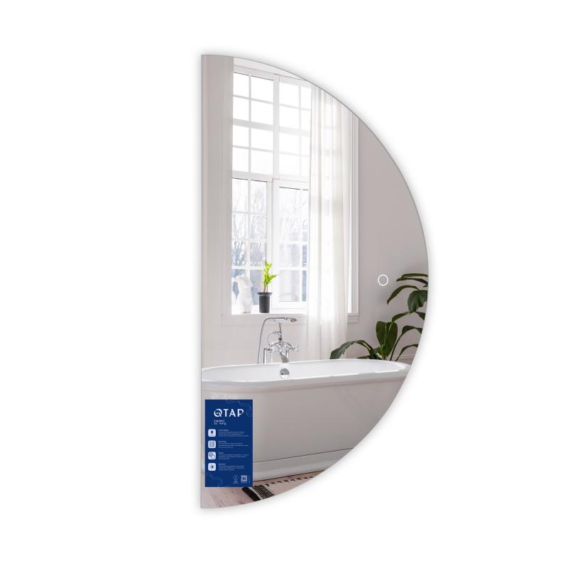 Дзеркало Qtap Taurus HR1200 з LED-підсвічуванням Touch, з антизапотіванням, з димером, рег. темп. кольору (3000-6500K) QTTAUHR1200 Дзеркало Qtap Taurus HR1200 з LED-підсвічуванням Touch, з антизапотіванням, з димером, рег. темп. кольору (3000-6500K) QTTAUHR1200