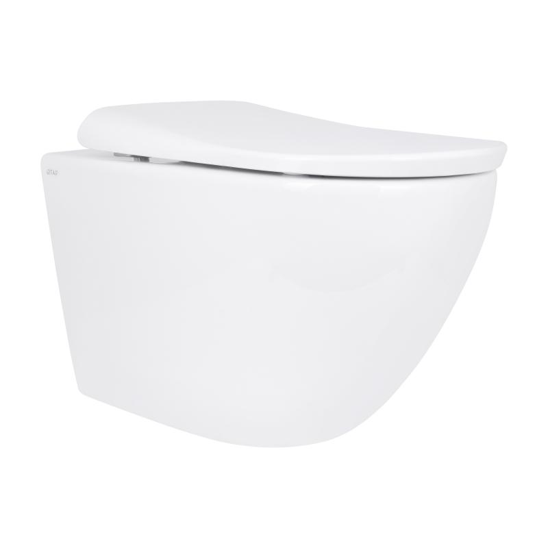 Унітаз підвісний Qtap Robin ML Ultra Quiet 520x365x365 мм, з сидінням Soft-close MagLock, White QTROBML26W49623