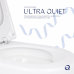 Унітаз підвісний Qtap Robin ML Ultra Quiet 520x365x365 мм, з сидінням Soft-close MagLock, White QTROBML26W49623