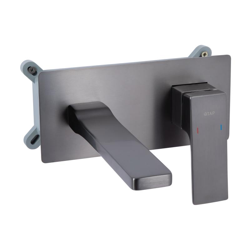 Змішувач для раковини Qtap Gemini прихованого монтажу QTGEM273GMB45695 Gunmetal Black PVD Змішувач для раковини Qtap Gemini прихованого монтажу QTGEM273GMB45695 Gunmetal Black PVD