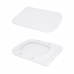 Унітаз-моноблок підлоговий Qtap Kolibri Ultra Quiet безобідковий з сидінням Soft-close WHITE QT10226380W