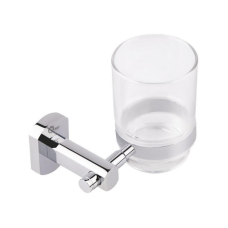 Склянка з тримачем Qtap Liberty настінна QTLIBCRM1158 Chrome
