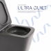Унітаз підвісний Qtap Tern Ultra Quiet 520×345×325 мм, Anthracite, з сидінням Slim Duroplast / Soft-close / Quick Release QTTER26AN48999