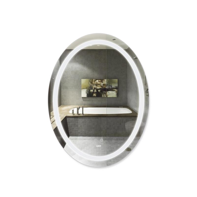 Дзеркало Lidz Vida 800х600 з LED-підсвічуванням Touch, з антизапотіванням, з димером, рег. яскравості LD78LF6080 Дзеркало Lidz Vida 800х600 з LED-підсвічуванням Touch, з антизапотіванням, з димером, рег. яскравості LD78LF6080