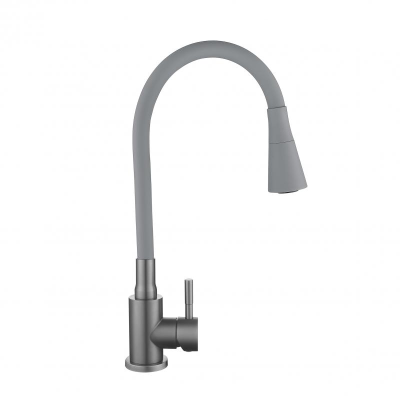 Змішувач для кухні Lidz Aria 015F31 (k35) з гнучким виливом LDARI015F31GGRP49567 Graphite/Grey Змішувач для кухні Lidz Aria 015F31 (k35) з гнучким виливом LDARI015F31GGRP49567 Graphite/Grey