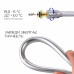 Шланг для ручного душу Qtap Hadice 1600 мм QTHADPVC160C Chrome