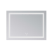 Дзеркало Lidz Kubis (KU1) 900х700 з LED-підсвічуванням Touch, з антизапотіванням, з димером, рег. яскравості LD78LF904907048451