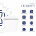 Унітаз підвісний Qtap Crow Rimless безобідковий з сідінням Soft-close QT05335170W