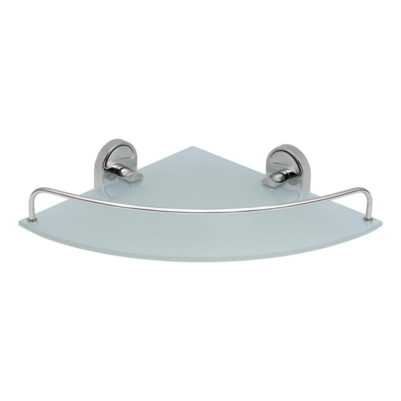 Полиця кутова Lidz Oreo 1001 скляна LDORE1001CRM22180 Chrome Полиця кутова Lidz Oreo 1001 скляна LDORE1001CRM22180 Chrome