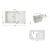Кухонна мийка Lidz 790x495/230 STO-10 (LIDZМSTO10790495230)