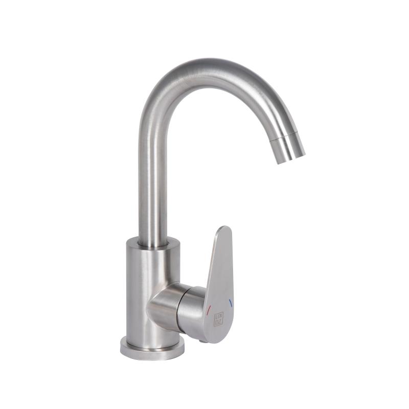 Змішувач для кухні Lidz Vida 015F2 (k35) LDVID015F2NKS43353 Nickel Змішувач для кухні Lidz Vida 015F2 (k35) LDVID015F2NKS43353 Nickel