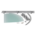 Полиця кутова Lidz Oreo 1003 скляна 3 ярусна LDORE1003CRM22182 Chrome Полиця кутова Lidz Oreo 1003 скляна 3 ярусна LDORE1003CRM22182 Chrome