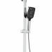 Душова система для кабіни Qtap Capricorn на три споживачі (з виливом) 53103KNC Chrome
