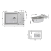 Кухонна мийка Lidz 781x510/200 GRA-09 (LIDZGRA09781510200) Кухонна мийка Lidz 781x510/200 GRA-09 (LIDZGRA09781510200)