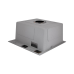 Мийка для кухні інтегрована Lidz Handmade H4545HB Decor Black PVD Honeycomb 2,5/0,5 мм LDH4545HDECBLM49438