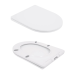 Унітаз підлоговий Qtap Swan Eco Ultra Quiet з сидінням Soft-close 640x360x835 мм QTSWA27W48748 White