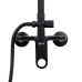 Душова система для душу Qtap Jay на два споживача QTJAY110BLM45550 Black Matt