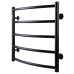 Рушникосушарка UNIO LD W 500-500-5 BLK Драбинка Дуга вода чорна Рушникосушарка UNIO LD W 500-500-5 BLK Драбинка Дуга вода чорна