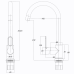 Змішувач для кухні Globus Lux Dolly GLD-0203L