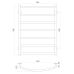 Рушникосушарка UNIO LD W 700-500-7 BLK Драбинка Дуга вода чорна Рушникосушарка UNIO LD W 700-500-7 BLK Драбинка Дуга вода чорна