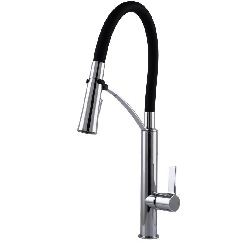 Змішувач для кухні TOPAZ MODERNO TMD-8817-H23-BL