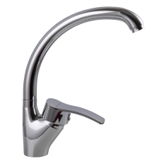 Змішувач для кухні Globus Lux QUEENSLAND GLQU-0203S-BIG боковий на ГАЙЦІ-(картридж Sedal)