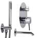 Змішувач для ванни вбудований TOPAZ LOFT TLF 32202-H39-C