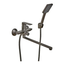 Змішувач для ванни HAIBA ALEX 006 EURO GRAPHITE (Колір графіт) (HB3997)