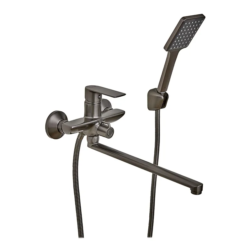 Змішувач для ванни HAIBA ALEX 006 EURO GRAPHITE (Колір графіт) (HB3997)