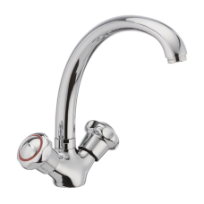 Змішувач для кухні HAIBA MEGA 273 (Колір хром) (HB0289)
