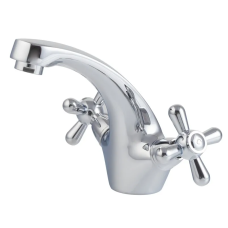 Змішувач для умивальника HAIBA DOMINOX 161 (Колір хром) (HB0073)