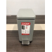 Відро для сміття з плавним закриттям прямокутне KOER TC-010210-07 10 л (колір сірий) (KR5599)