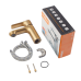 Змішувач для умивальника HAIBA MILANO 001 BRUSHED GOLD (Колір матове золото) (HB9619) Змішувач для умивальника HAIBA MILANO 001 BRUSHED GOLD (Колір матове золото) (HB9619)