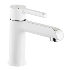 Змішувач для умивальника MIXXUS PREMIUM EDEM 001 WHITE (Колір білий/хром) (MI5843)