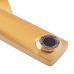 Змішувач для умивальника високий HAIBA KUBUS 001 HIGH NUT BRUSHED GOLD (Колір матове золото) (HB9623)