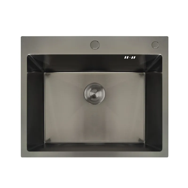 Мийка з нерж. сталі MIXXUS MH6050 GRAPHITE (3.0/0.8) (Колір графіт) (MX1933)