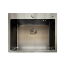 Мийка з нерж. сталі MIXXUS MH6050 MICRO DECOR GRAPHITE (3.0/0.8) (колір графіт) (MI8221)