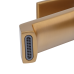 Змішувач для умивальника високий HAIBA GAUDI 001 HIGH NUT BRUSHED GOLD (Колір матове золото) (HB9597)