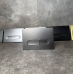 Панель змиву KOER KT-0608-07 240x160x10mm пластикова, кнопка закруглена (колір графіт) (KR6128)