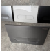 Панель змиву KOER KT-0608-07 240x160x10mm пластикова, кнопка закруглена (колір графіт) (KR6128)