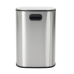 Відро для сміття з плавним закриттям овальне MIXXUS PREMIUM DIVERSE-TC0105 SS COLOR 5л (колір нержавійка) (MI7078)