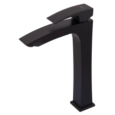Змішувач для умивальника високий KOER KB-11007-05 (Колір чорний) (KR3441)