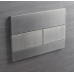Панель змиву KOER KT-0603-07 240x160x10mm пластикова, кнопка лінійна (колір графіт) (KR5321)