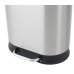 Відро для сміття з плавним закриттям овальне MIXXUS PREMIUM STRONG-TC0105 SS COLOR 5л (колір нержавійка) (MI7080)