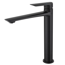Змішувач для умивальника високий KOER KB-11028-05 (Колір чорний) (KR5294)