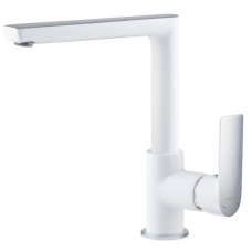 Змішувач для кухні HAIBA ALEX 018 NUT WHITE-CHROME (Колір білий хром) (HB9569)
