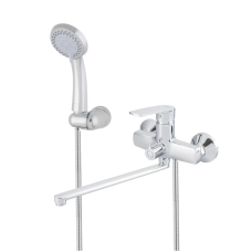 Змішувач для ванни HAIBA TROYA 006 EURO (Колір хром) (HB9660)